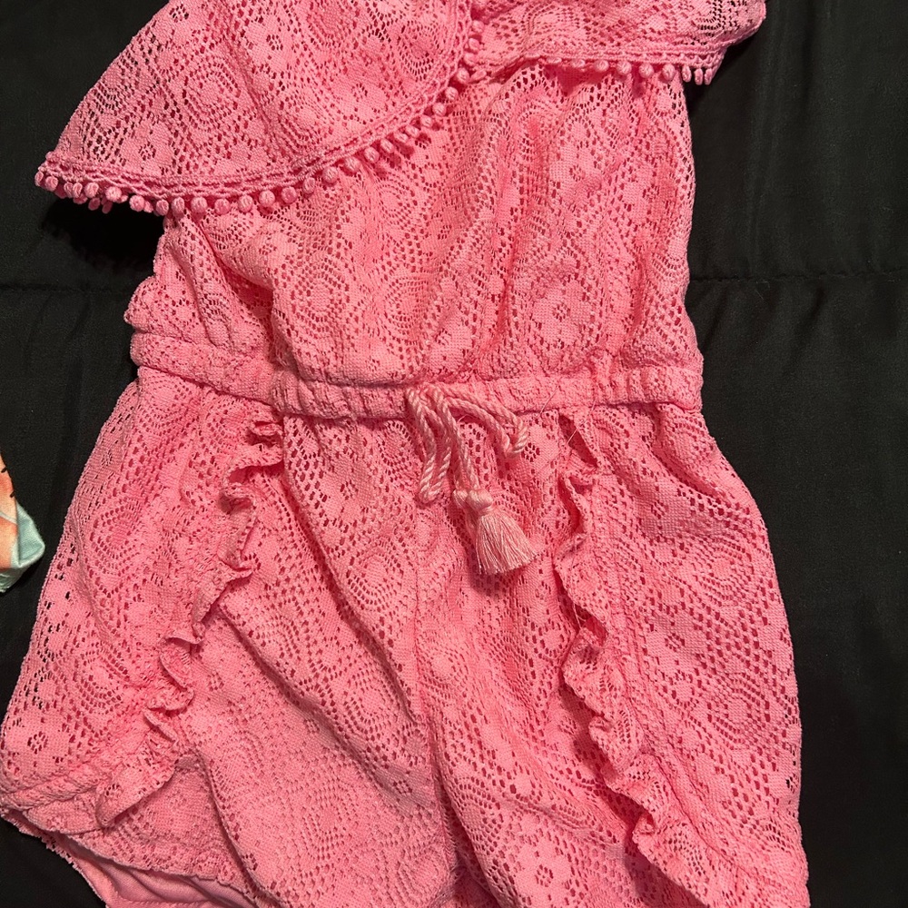 Pink Lace Kids Bottoms